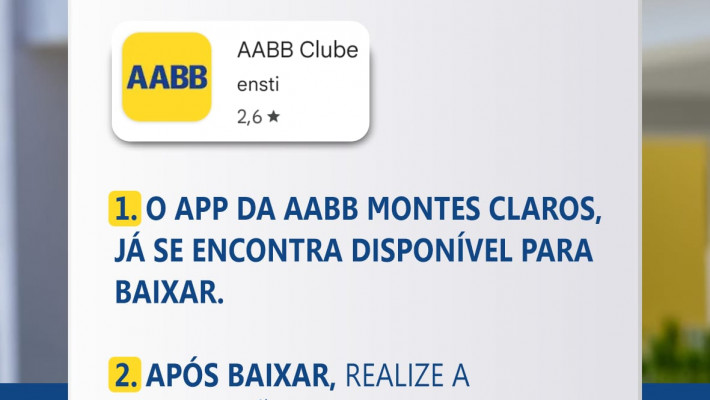 APLICATIVO DA AABB MONTES CLAROS